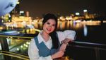 10 Pose Imut Felicia Tissue Saat Rayakan Ulang Tahun dan Makan Bersama