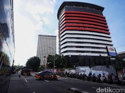Gedung KPK Dijaga Ketat Aparat
