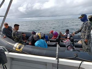 Sport Fishing Ilegal di Laut Kaltara, 8 WN Malaysia Diciduk