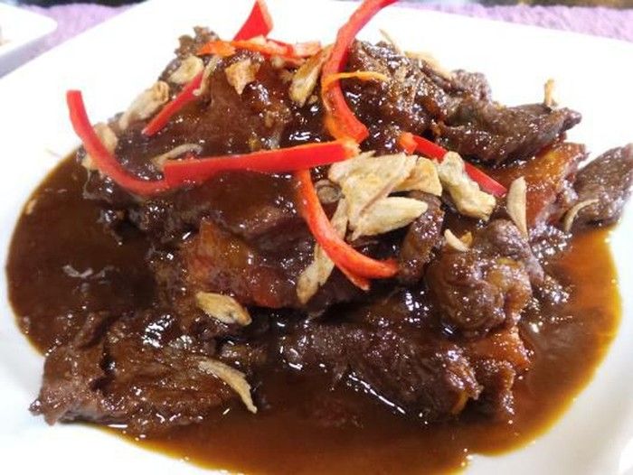 Krengsengan Daging Sapi