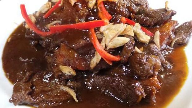 Krengsengan Daging Sapi