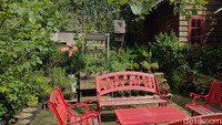 Mandira Garden merupakan restoran dan kafe berkonsep dari kebun ke meja makan. Mandira Garden disebut-sebut sebagai hidden gem karena lokasinya menyempit di kawasan Kemang, Jakarta Selatan. Foto: detikcom/Riska Fitria