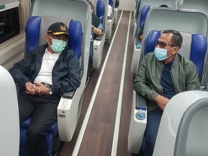 Tinjau Layanan GeNose 19 di Stasiun Gambir, Menko PMK: Berjalan Baik