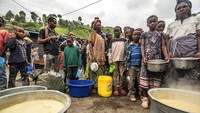Bantuan makanan menjadi hal penting yang dibutuhkan warga Kongo saat ini.  