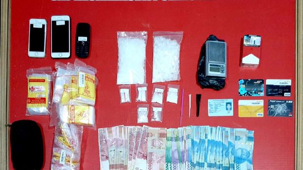 Polisi tangkap pengusaha konveksi yang edarkan sabu di Mataram