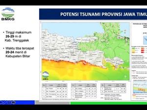 Ada Potensi Tsunami di Jawa Timur, Pakar ITS Ajak Masyarakat Belajar Mitigasi