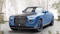 Mobil ini merupakan produk paling anyar Rolls-Royce sebagai hasil pengembangan Coachbuild Program. Sebuah divisi baru yang dibangun Rolls-Royce yang secara khusus menerima permintaan klien terhadap mobil-mobil unik (baca: sangat mahal). Namun diperkirakan beberapa media, mobil ini dijual lebih dari US$ 28 juta atau lebih dari Rp 400 miliar. Foto: Rolls-Royce