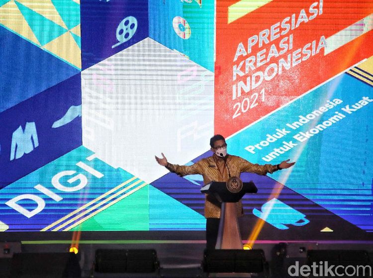 Sandiaga Uno Luncurkan Apresiasi Kreasi Indonesia 2021