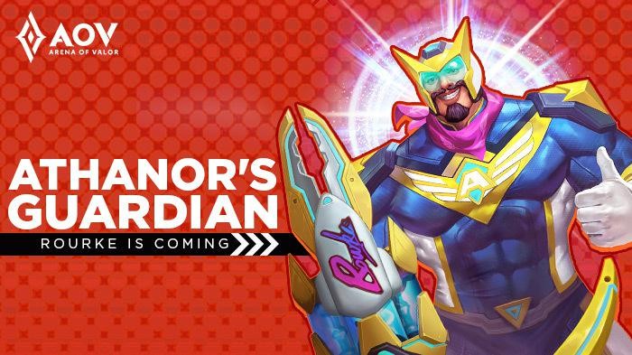 Skin Terbaru Rourke Arena of Valor Akan Segera Hadir di Dalam Shop