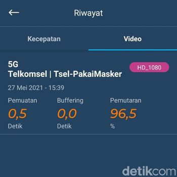 Di sela-sela peluncuran 5G di Indonesia secara komesial, detikINET melakukan uji kecepatan internet 5G tersebut.