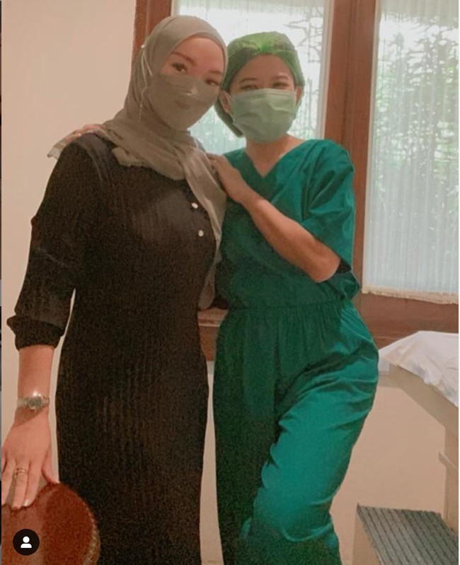 Sejauh ini Zaskia Gotik telah berhasil menurunkan berat badan hingga 8 kg. Tapi menurutnya itu belum mencapai target. Foto: Instagram/@zaskia_gotix