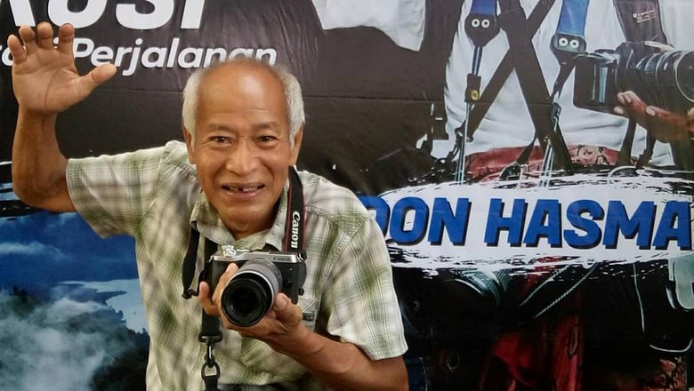 Don Hasman Fotografer dan pendaki senior.