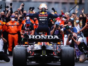 Max Verstappen Juara F1 di GP Monaco Exxonmobil Indonesia Ikut Happy