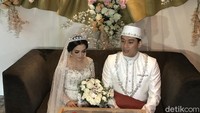 Ini adalah pernikahan ketiga Ifan Seventeen dan pernikahan kedua bagi Citra Monica. Foto: Saras/detikHOT