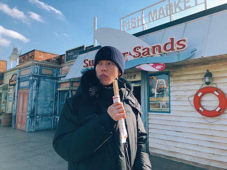 Gaya Keren Jang Ki Young My Roomate is A Gumiho Saat Makan Churros