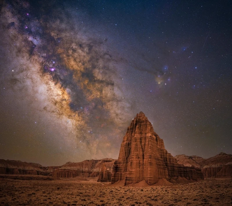 Foto Galaksi Bima Sakti yang terpilih dalam Milky Way Photographer of the Year 2021