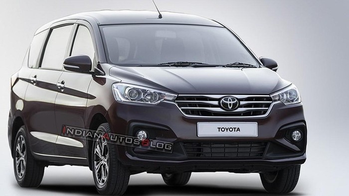 Penampakan mobil baru Toyota berbasis Suzuki Ertiga