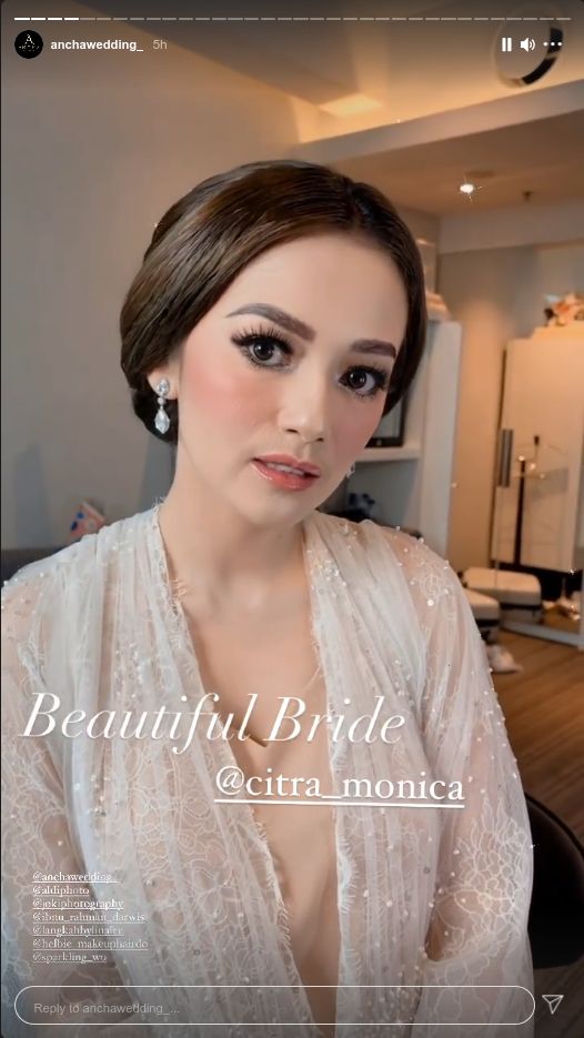 Pernikahan Citra Monica dan Ifan Seventeen