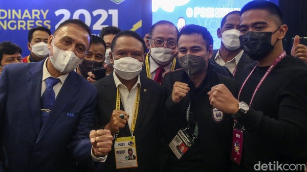 Potret Raffi-Kaesang di Kongres PSSI