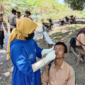 Tes Swab Acak di Dompu