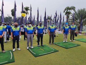 Mahfud-Erick Thohir Ramaikan Turnamen Golf IKA UII, Tito Raih Overall Best
