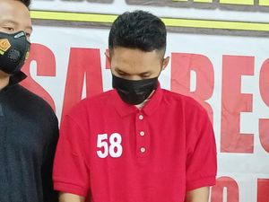 Ini Sosok Pembunuh Wanita di Hotel di Menteng Saat Dipamerkan Polisi