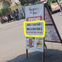 Maksud promonya gimana sih ini, bikin yang baca jadi kesel aja. Ada-ada saja memang ulah netizen. Foto: Facebook/Lets TOLOL Again