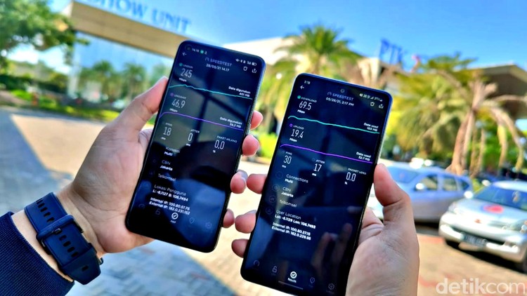Kecepatan 5G Telkomsel