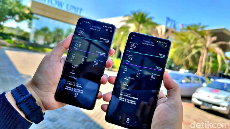 Kecepatan 5G Telkomsel