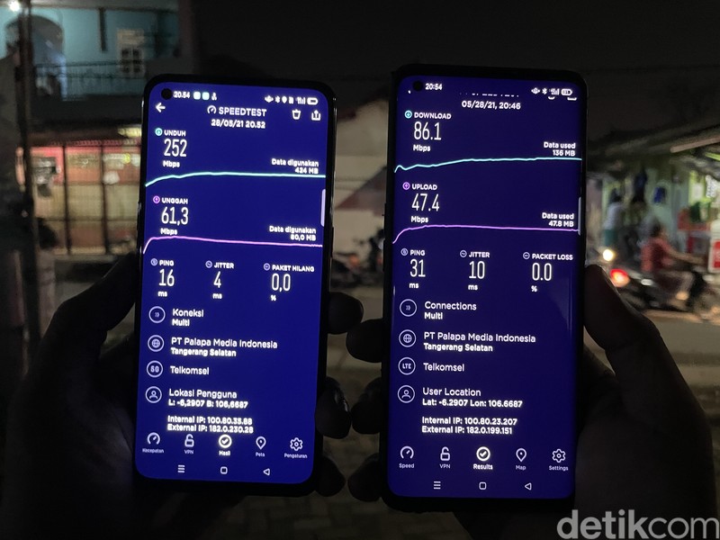 Kecepatan 5G Telkomsel