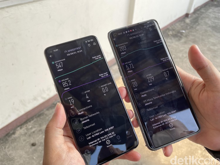 Kecepatan 5G Telkomsel