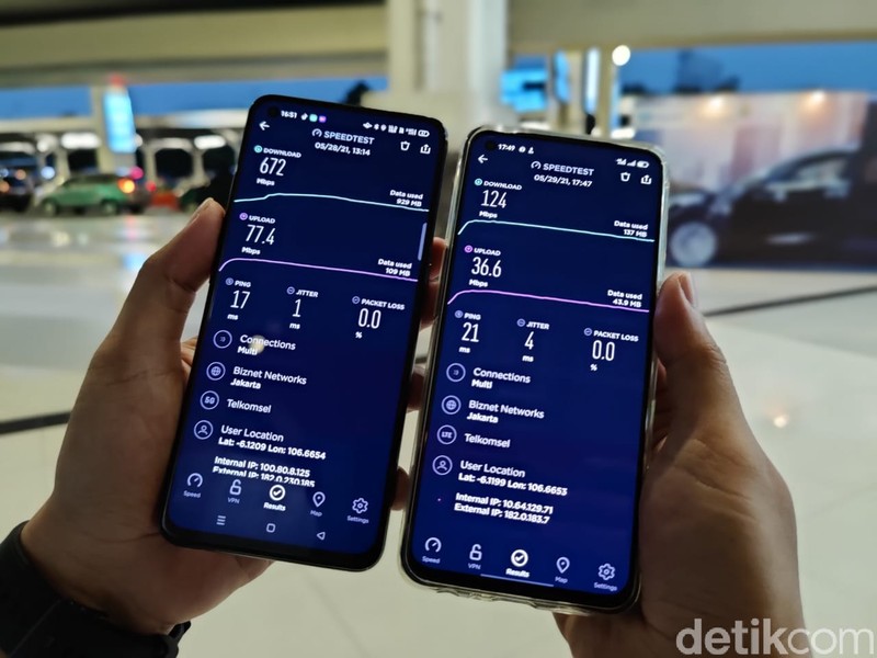 Kecepatan 5G Telkomsel