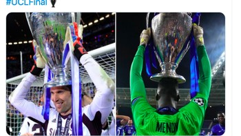 Kenangan di mana dulu juara Liga Champions yang kini diulang lagi. Foto: Twitter