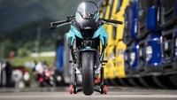 Berbekal mesin 160 cc, Ohvale GP-0 versi PSRT ini hadir dengan upgrade sasis untuk mengakomodasi rider yang lebih tinggi.  Foto: Paultan