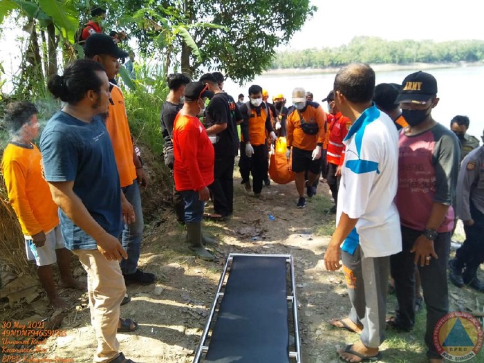 Pemangcing tewas di Waduk Kedungombo, Sragen, Minggu (30/5/2021).