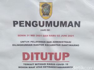 Pejabat-ASN Kena Corona, Kantor Kecamatan Gantiwarno Klaten Jadi Klaster