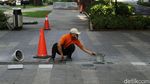 Perbaikan Fasilitas di Kolong JLNT Casablanca
