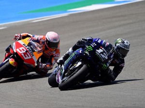 MotoGP Belanda: Capek Gagal Terus, Maverick Vinales Mau Nyontek Quartararo Saja