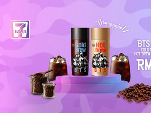 ARMY! 7-Eleven Kini Tawarkan Cold Brew dan Hot Brew BTS