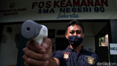 Sambut PPDB 2021, SMAN 80 Terapkan Prokes Ketat