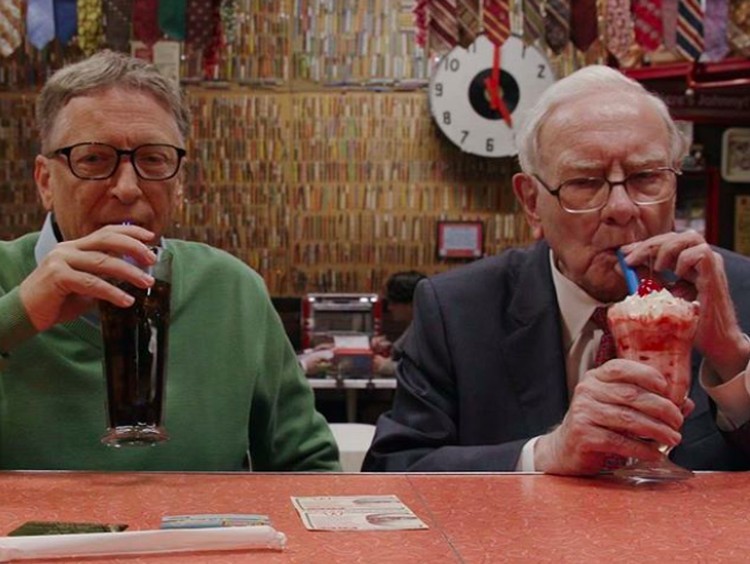 Bill Gates Warren Buffet