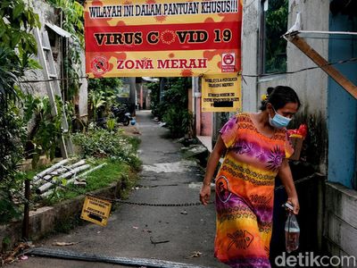 Gang di Srengseng Sawah Dilockdown Gegara Klaster COVID-19