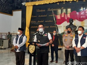 Kasus COVID-19 di Jabar Naik, Ridwan Kamil: Siaga Satu