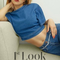 Penampilan seksi Hani EXID di panggung pernah viral. Ia memang dikenal punya tubuh yang menawan. Gaya Hani dengan busana yang mengekspos perut rata juga sering jadi perbincangan. Foto: Instagram