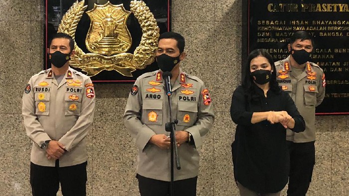 Kadiv Humas Polri, Irjen Argo Yuwono (Fathan/detikcom)