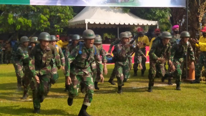 Korps Marinir gelar lomba Pentathlon
