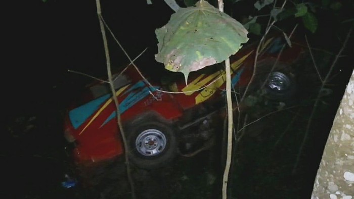 Mobil Terjun ke Jurang di Ciamis