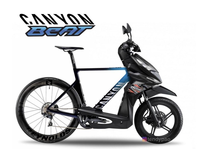 Modfikasi road bike dan Honda beAT