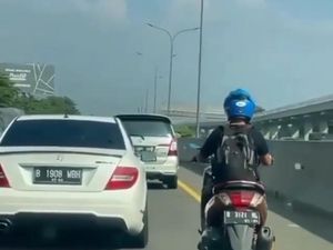 Motor Masuk Tol Jagorawi Diselidiki Polisi, Pelat Nomor Diduga Bodong