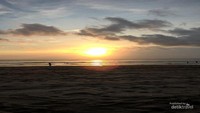 Sunset di Pantai Double Six